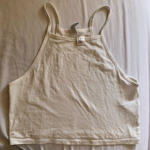 $3 WHITE CROP TOP